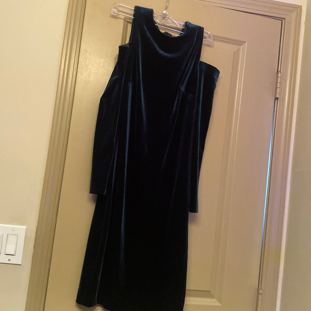 Emerald green Calvin Klein dress with tags
